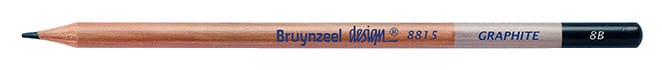 8815K8B Bruynzeel Design Graphite 8B Graphite Pencils - Görsel 1