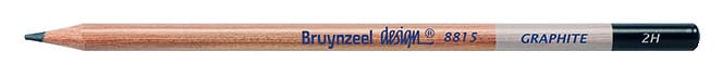 8815K2H Bruynzeel Design Graphite 2H Graphite Pencils - Görsel 1