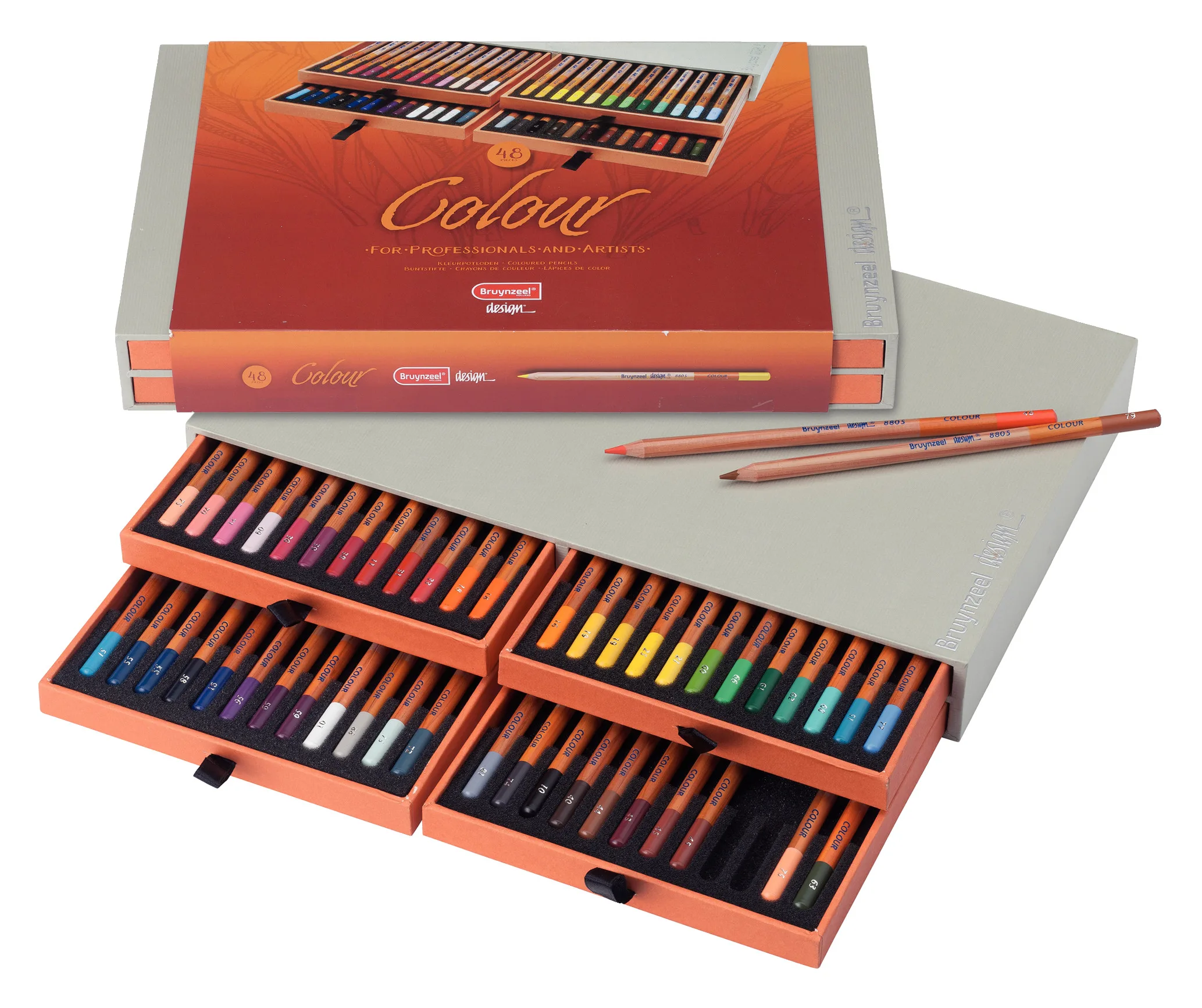Bruynzeel Colour pencil box | 48 colours - Görsel 1