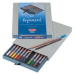 Bruynzeel Design watercolour pencil box | 12 colours