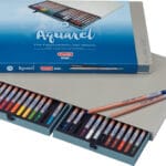 Bruynzeel Design watercolour pencil box | 24 colours