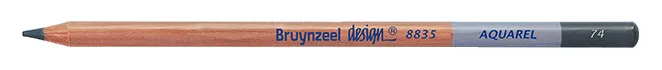 Bruynzeel Design Aquarel Dark Grey Pencils - Görsel 1