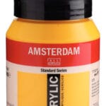 Amsterdam Standard Series Acrylic Jar 500 ml Azo Yellow Deep 270