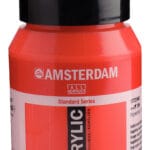 Amsterdam Standard Series Acrylic Jar 500 ml Naphthol Red Medium 396