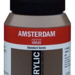Amsterdam Standard Series Acrylic Jar 500 ml Raw Umber 408