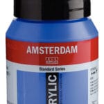 Amsterdam Standard Series Acrylic Jar 500 ml Cobalt Blue (Ultramarine) 512