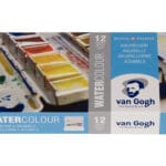Van Gogh Watercolour metal case set | 12 half pans