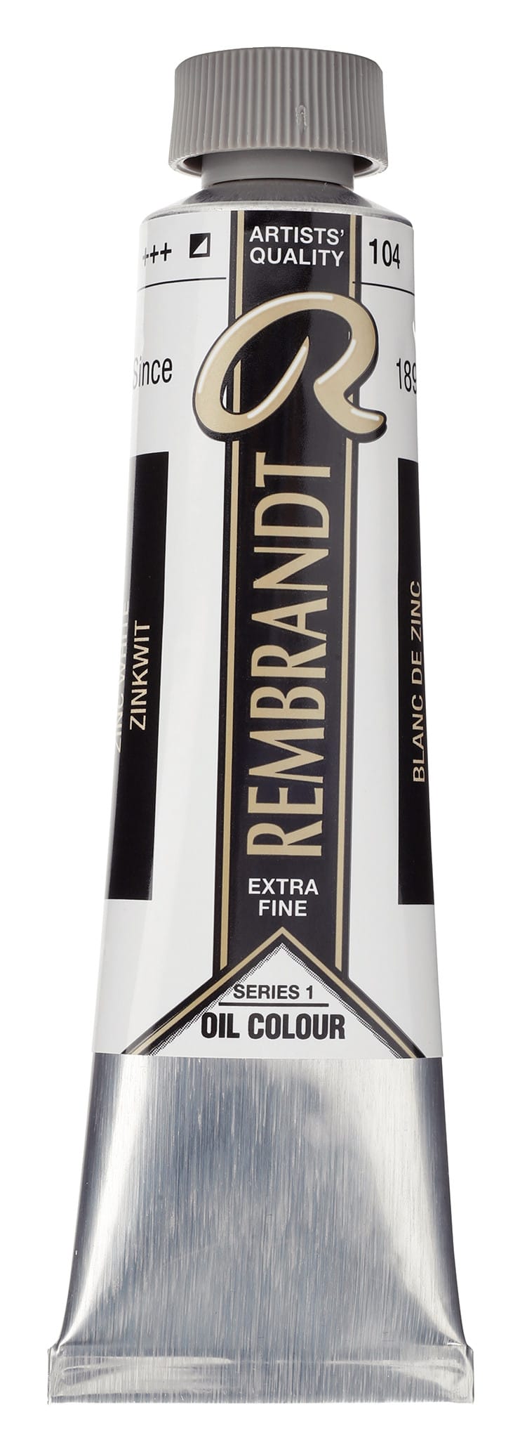 8712079058425 Rembrandt Oil Colour Tube 40 ml Zinc White (Safflower Oil) 104 - Görsel 1