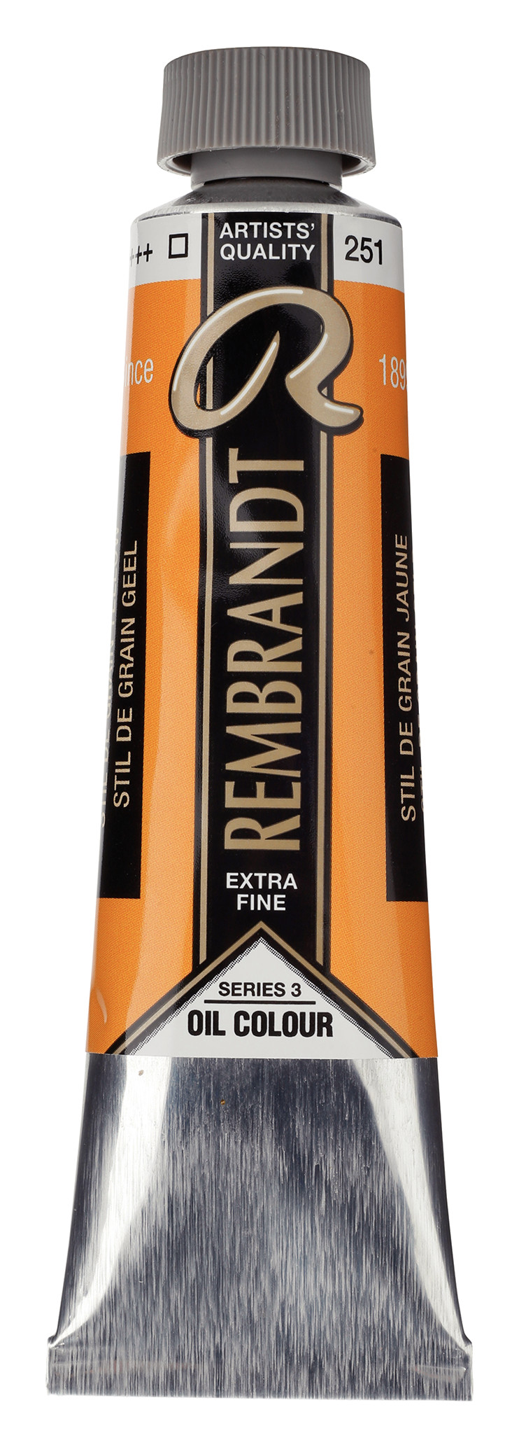 8712079058609 Rembrandt Oil Colour Tube 40 ml Stil de Grain Yellow 251 - Görsel 1
