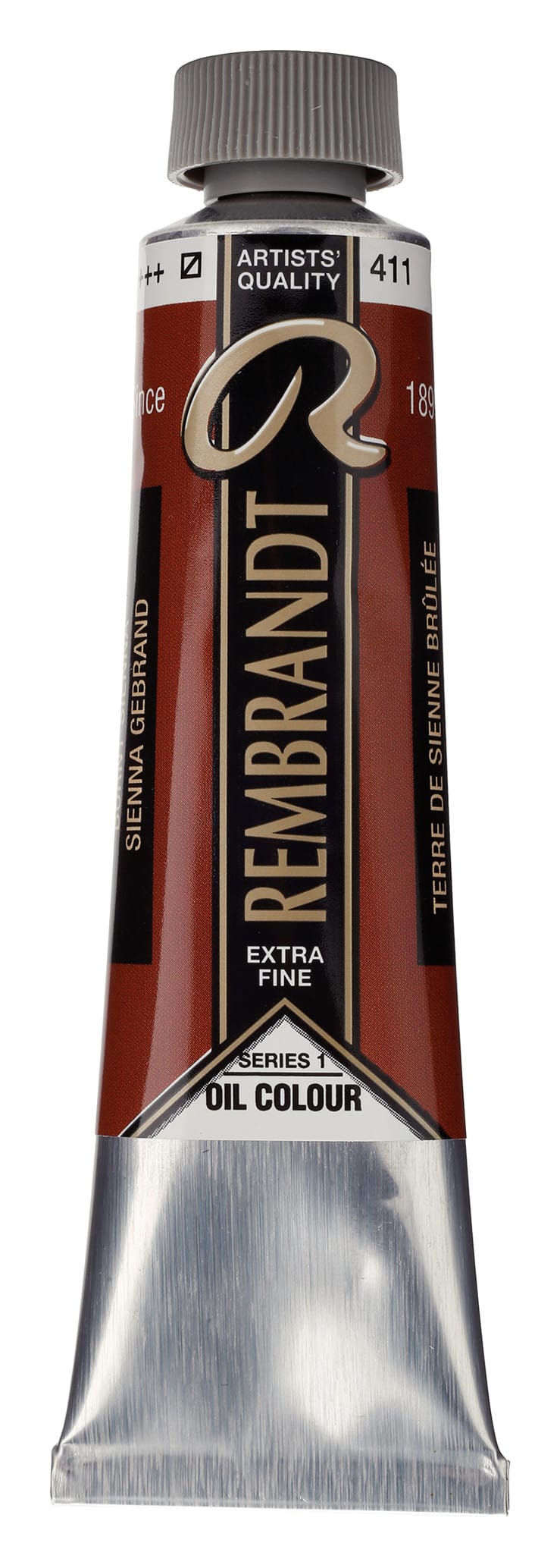 8712079059002 Rembrandt Oil Colour Tube 40 ml Burnt Sienna 411 - Görsel 1