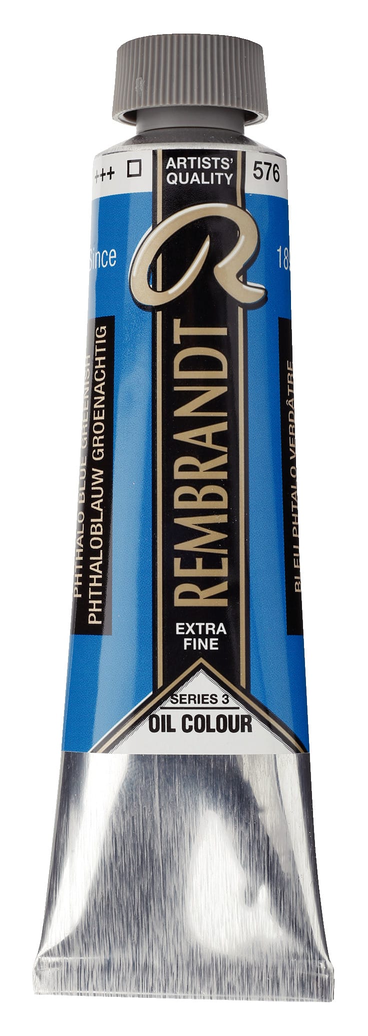 8712079059231 Rembrandt Oil Colour Tube 40 ml Phthalo Blue Greenish 576 - Görsel 1