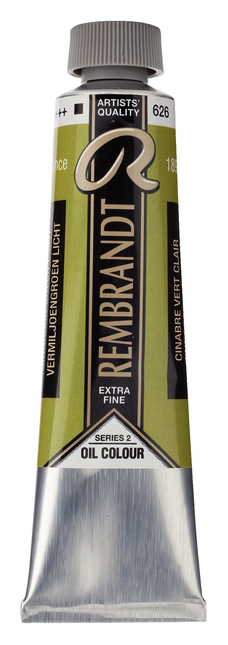 8712079059378 Rembrandt Oil Colour Tube 40 ml Cinnabar Green Light 626 - Görsel 1