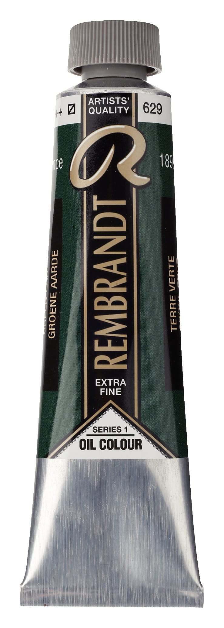 8712079059392 Rembrandt Oil Colour Tube 40 ml Green Earth 629 - Görsel 1