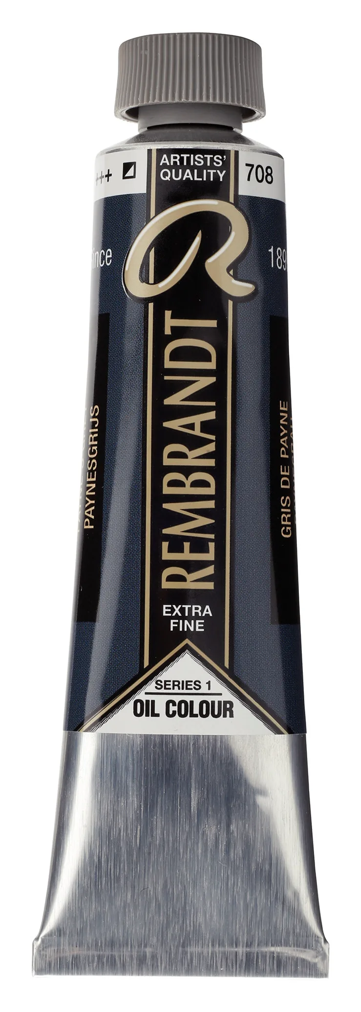 Rembrandt Oil Colour Tube 40 ml Payne's Grey 708 - Görsel 1