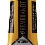 Rembrandt Oil Colour Tube 150 ml Permanent Yellow Medium 284