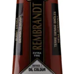 Rembrandt Oil Colour Tube 150 ml Burnt Sienna 411