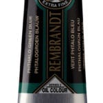 Rembrandt Oil Colour Tube 150 ml Phthalo Green Blue 680
