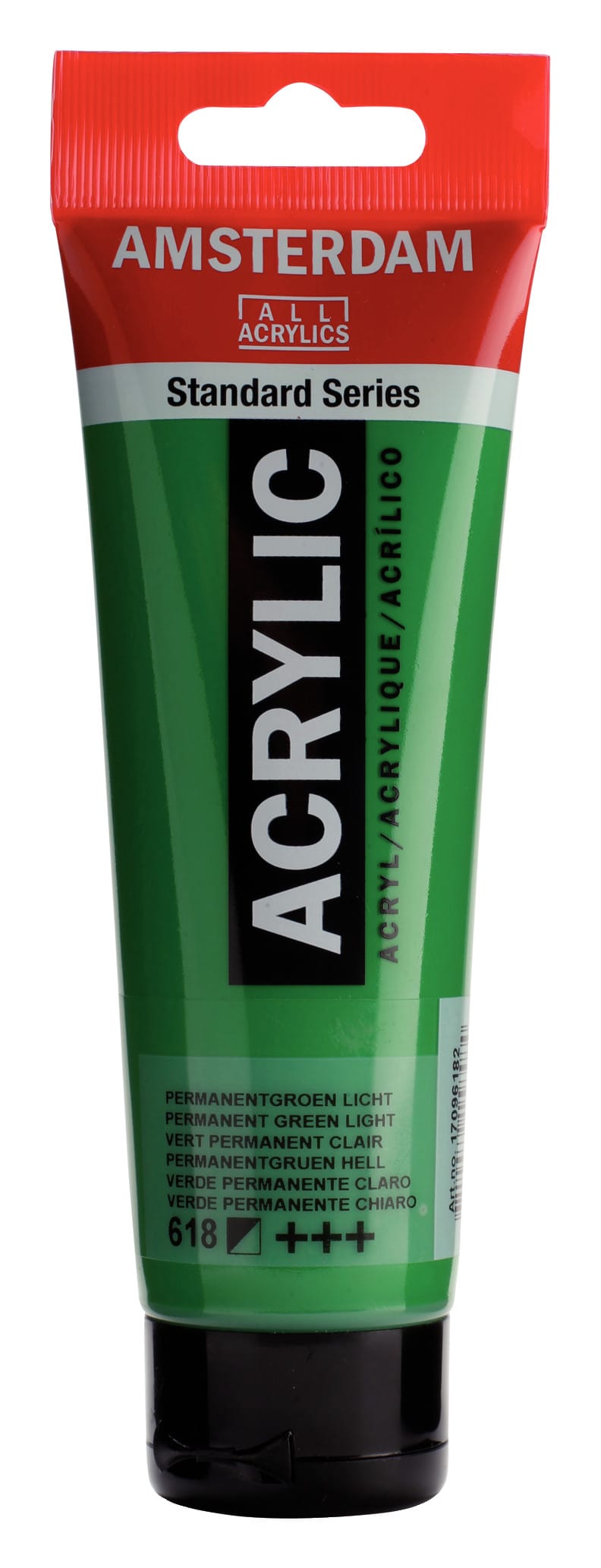 8712079158484 Amsterdam Standard Series Acrylic Tube 120 ml Permanent Green Light 618 - Görsel 1