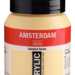 Amsterdam Standard Series Acrylic Jar 500 ml Naples Yellow Deep 223