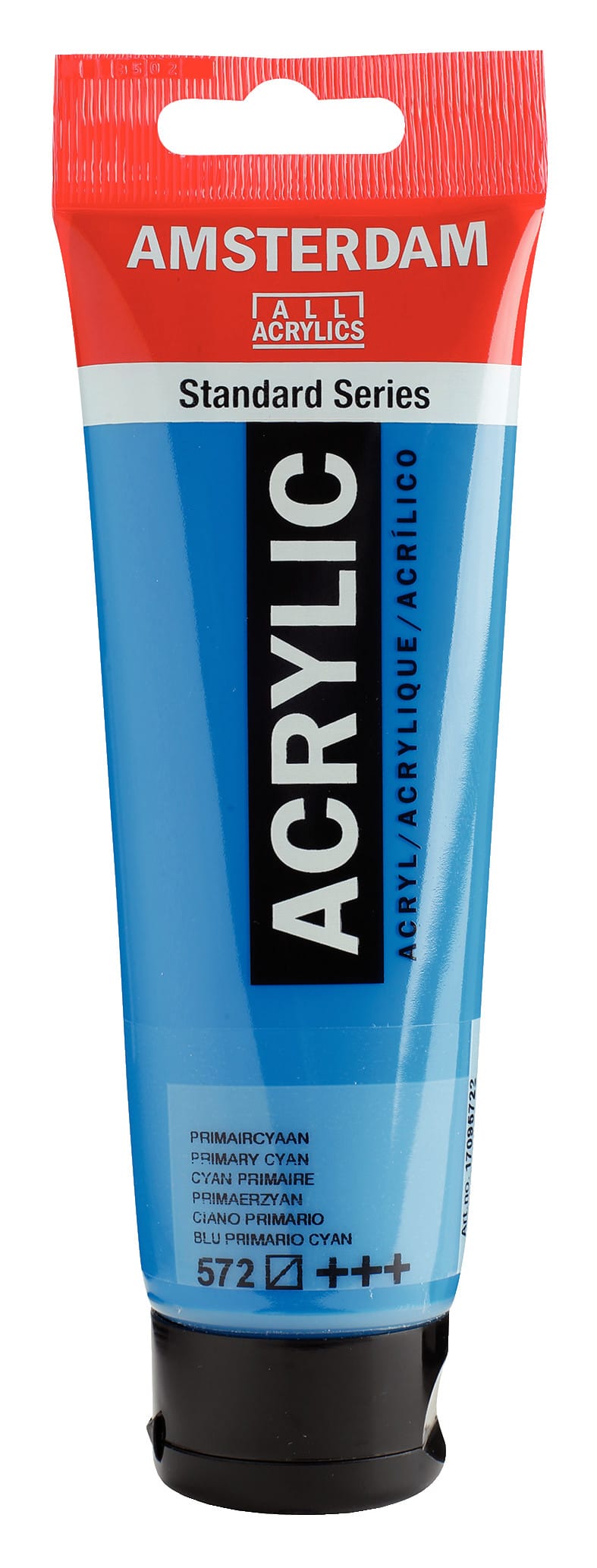 8712079159658 Amsterdam Standard Series Acrylic Tube 120 ml Primary Cyan 572 - Görsel 1