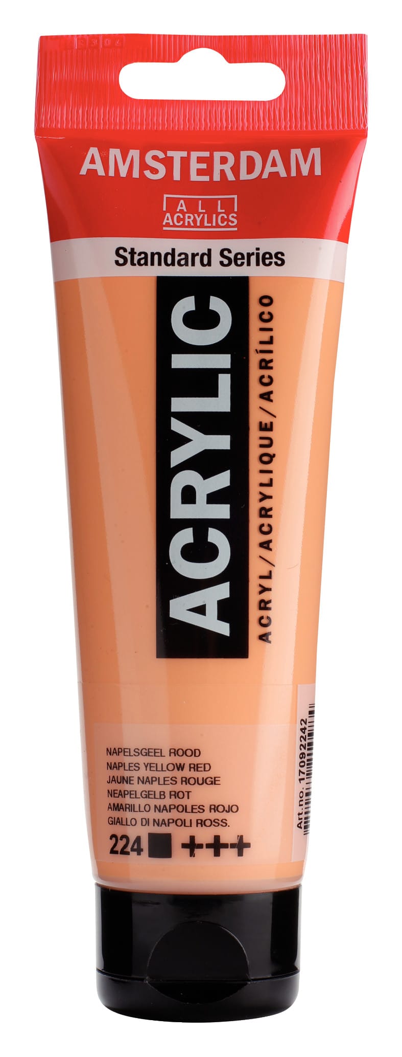 8712079210984 Amsterdam Standard Series Acrylic Tube 120 ml Naples Yellow Red 224 - Görsel 1