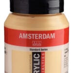 Amsterdam Standard Series Acrylic Jar 500 ml Light Gold 802