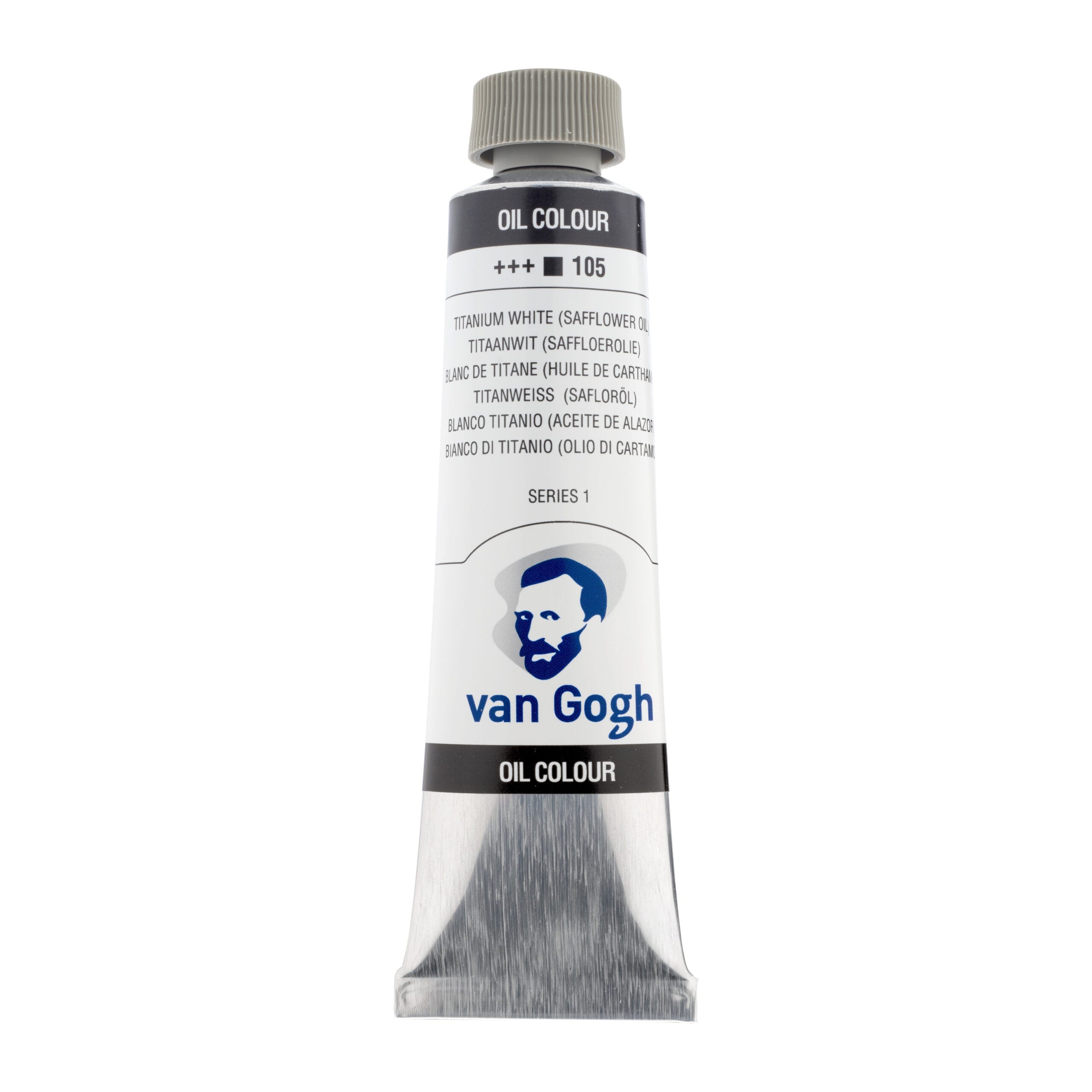 Van Gogh Oil Colour Tube 40 ml Titanium White 105 Van Gogh Oil Colour Tube 40 ml Titanium White (Safflower Oil) 105 - Görsel 1