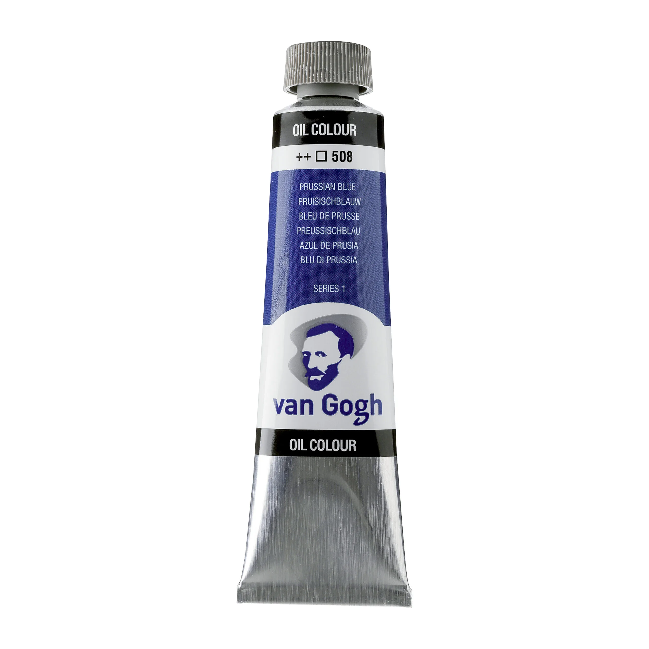 Van Gogh Oil Colour Tube 40 ml Prussian Blue 508 - Görsel 1