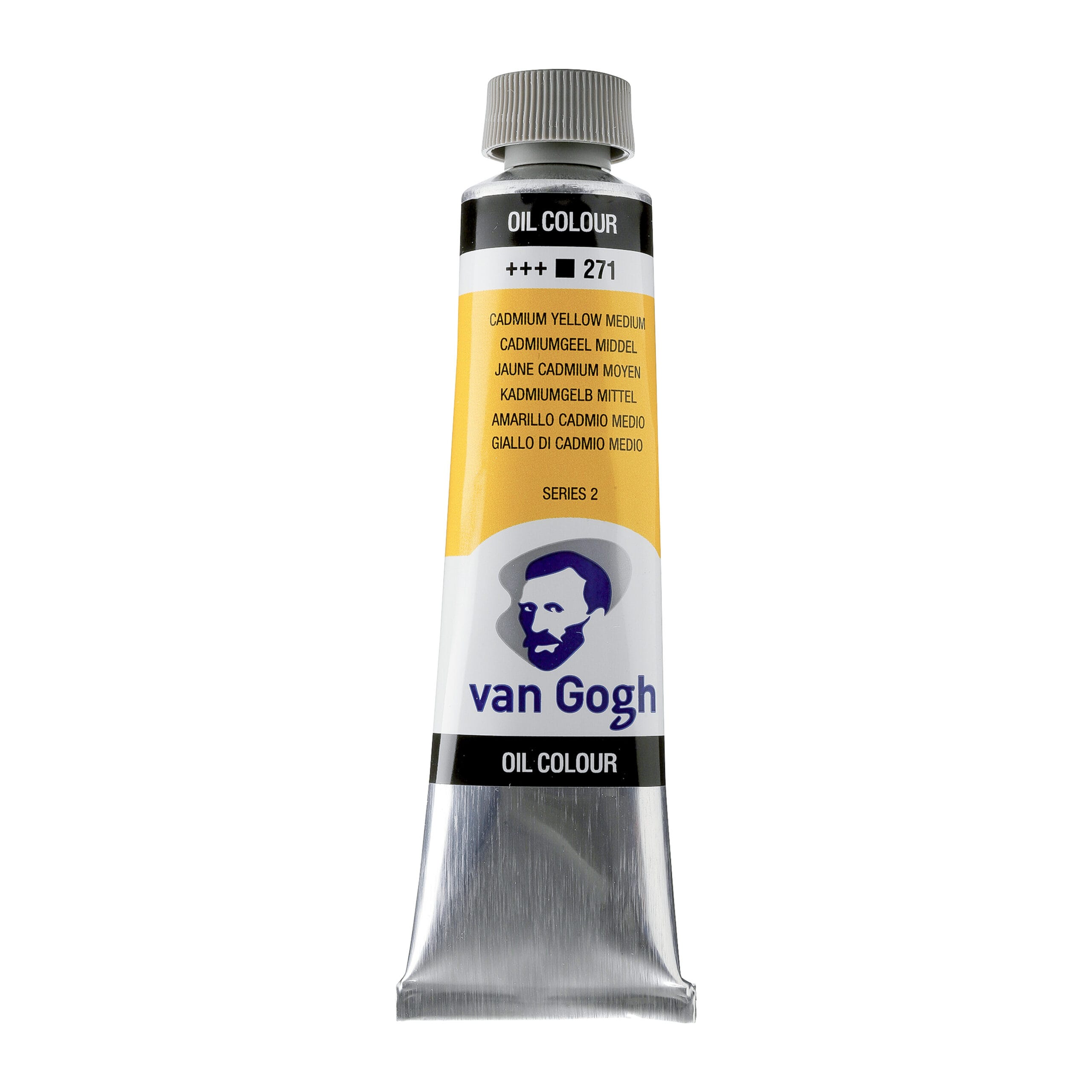Van Gogh Oil Colour Tube 40 ml Cadmium Yellow Medium 271 Van Gogh Oil Colour Tube 40 ml Cadmium Yellow Medium 271 - Görsel 1
