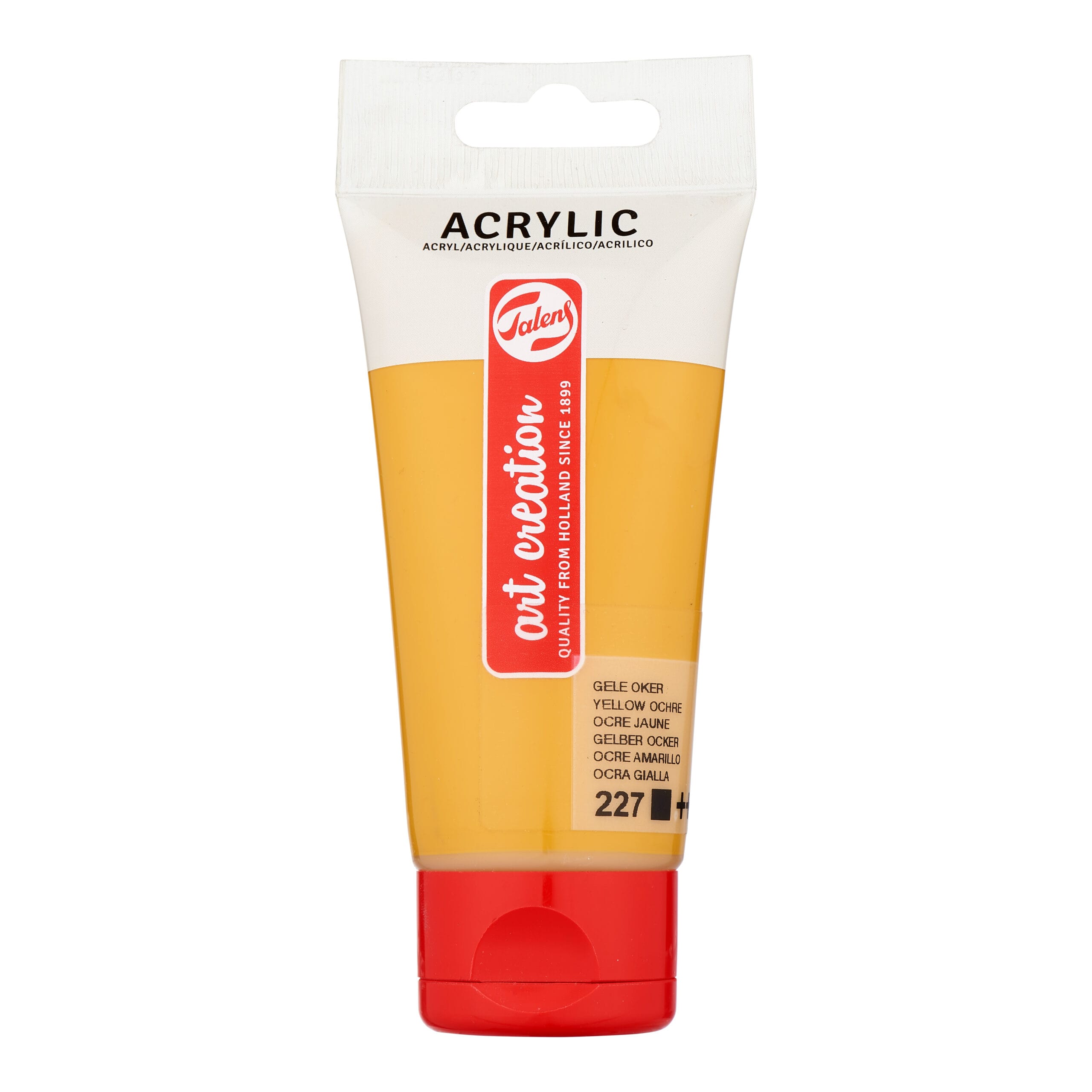 3511227M Royal Talens Art Creation Acrylic Colour Tube 75 ml Yellow Ochre 227 - Görsel 1