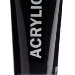 Amsterdam Standard Series Acrylic Tube 120 ml Lamp Black 702
