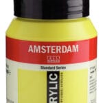 Amsterdam Standard Series Acrylic Jar 500 ml Greenish Yellow 243