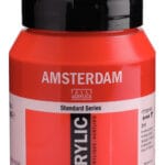 Amsterdam Standard Series Acrylic Jar 500 ml Pyrrole Red 315
