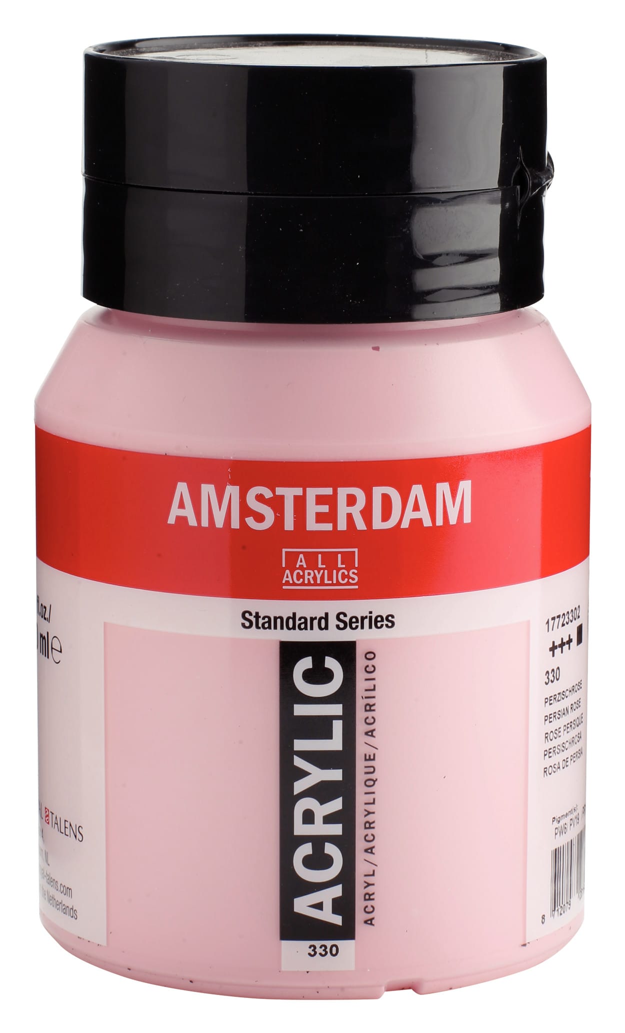 8712079281649 Amsterdam Standard Series Acrylic Jar 500 ml Persian Rose 330 - Görsel 1