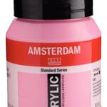 Amsterdam Standard Series Acrylic Jar 500 ml Quinacridone Rose Light 385