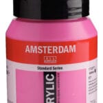 Amsterdam Standard Series Acrylic Jar 500 ml Permanent Red Violet Light 577