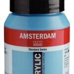 Amsterdam Standard Series Acrylic Jar 500 ml King's Blue 517