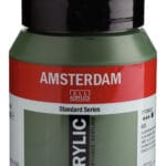 Amsterdam Standard Series Acrylic Jar 500 ml Olive Green Deep 622