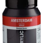 Amsterdam Standard Series Acrylic Jar 500 ml Lamp Black 702