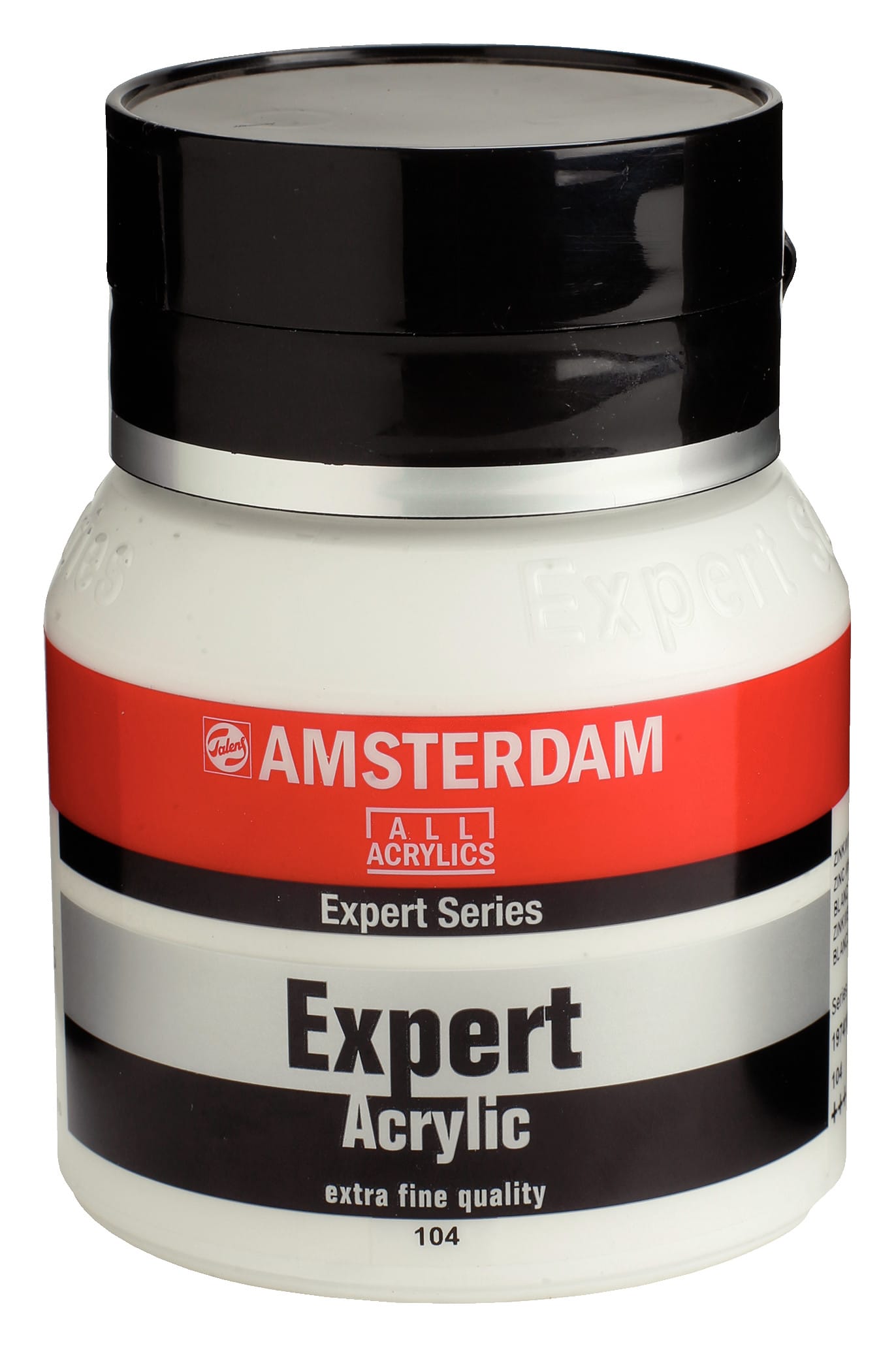 8712079296278 Amsterdam Expert Series Acrylic Jar 400 ml Zinc White 104 - Görsel 1