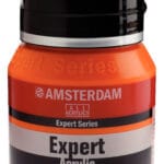 Amsterdam Expert Series Acrylic Jar 400 ml Cadmium Orange 211