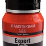Amsterdam Expert Series Acrylic Jar 400 ml Cadmium Red Light 303