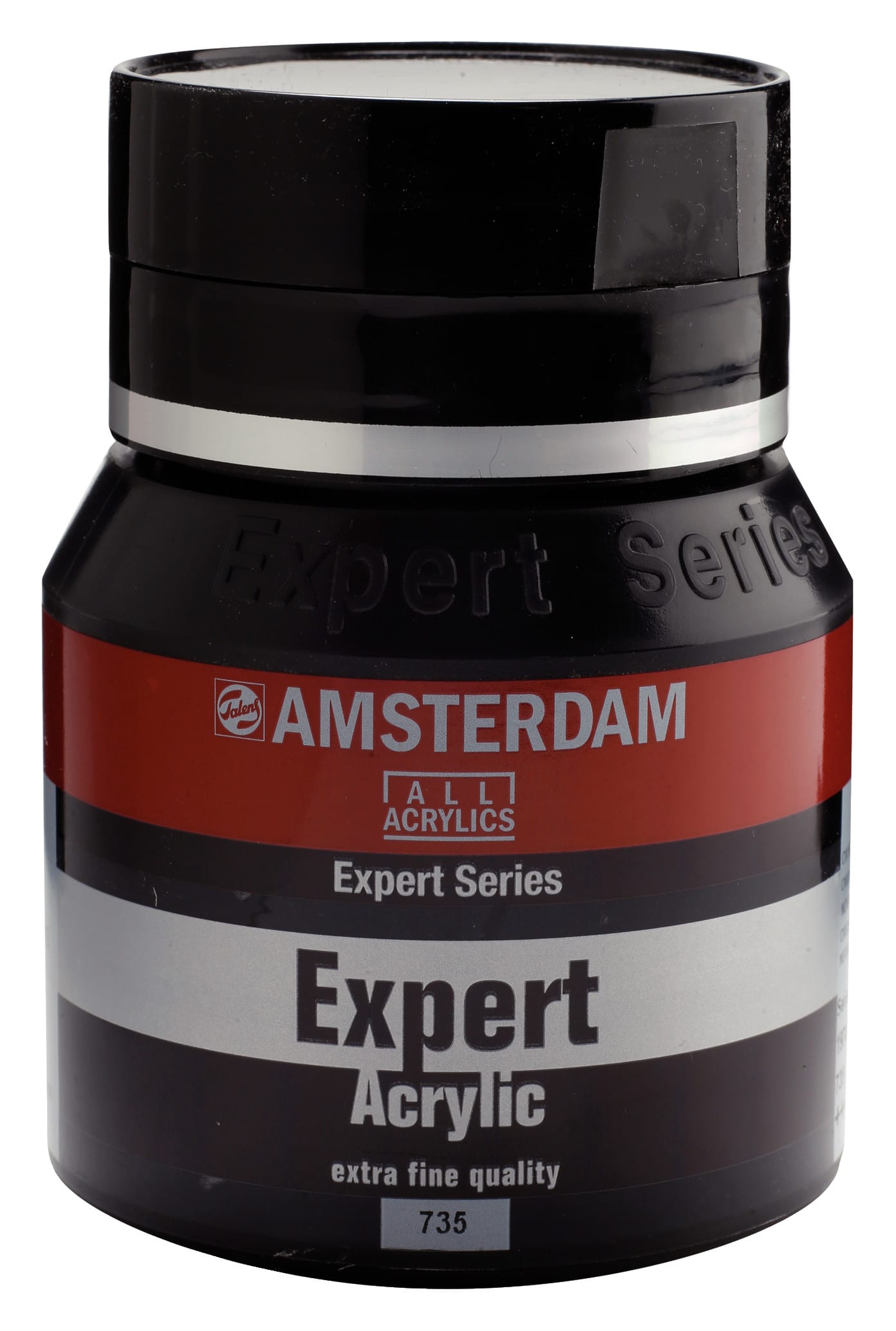 8712079296667 Amsterdam Expert Series Acrylic Jar 400 ml Oxide Black 735 - Görsel 1