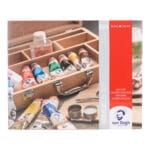Van Gogh Acrylic colour wooden box Basic | 10 x 40 ml + accessories