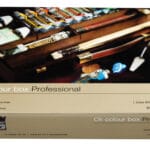 Rembrandt Oil colour wooden box set Professional | 12 x 40 ml + 1 x 60 ml + accessories