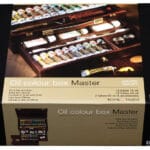 Rembrandt Oil colour wooden box set Master | 10 x 15 ml + 12 x 40 ml + 2 x 60 ml + accessories