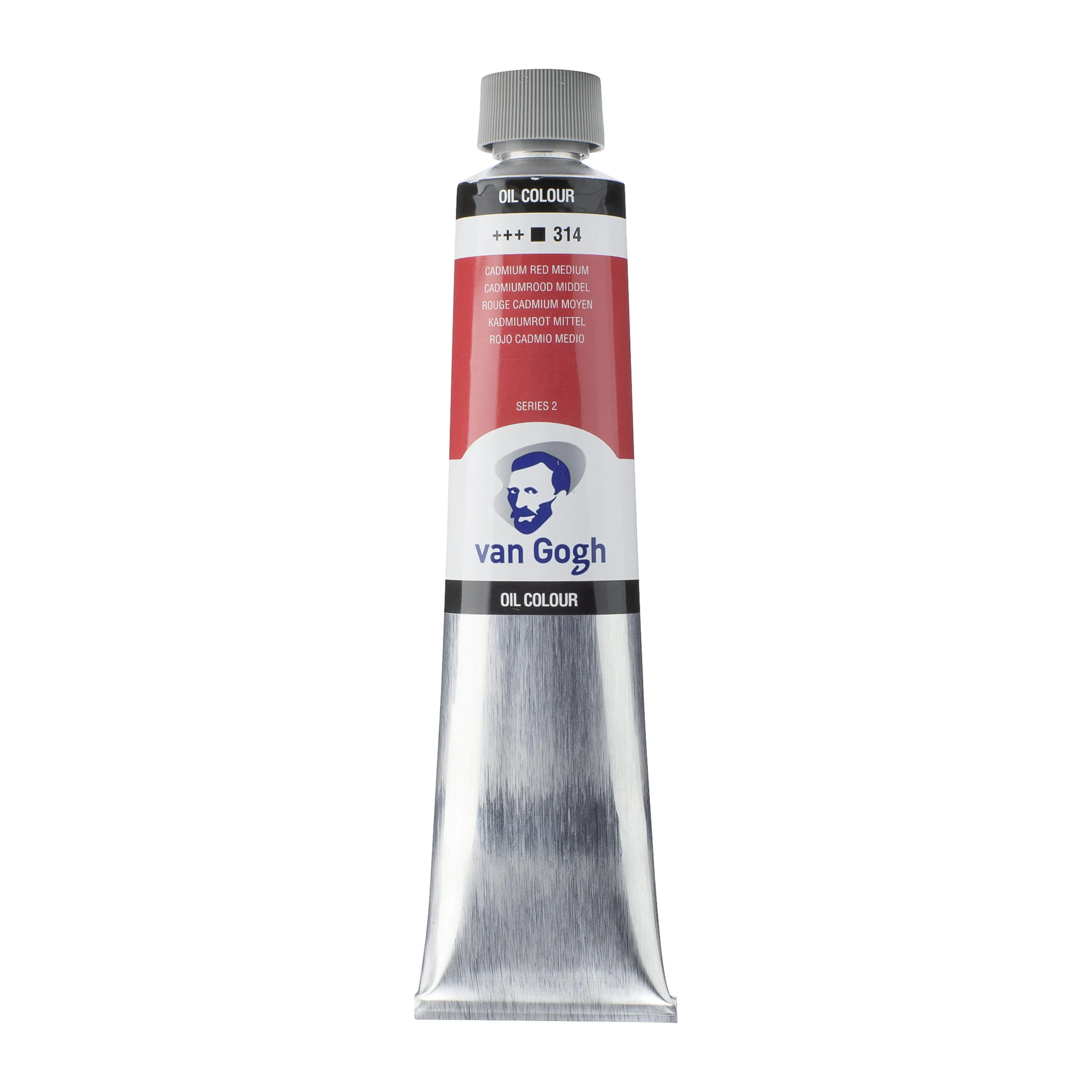 Van Gogh Oil Colour Tube 200 ml Cadmium Red Medium 314 - Görsel 1
