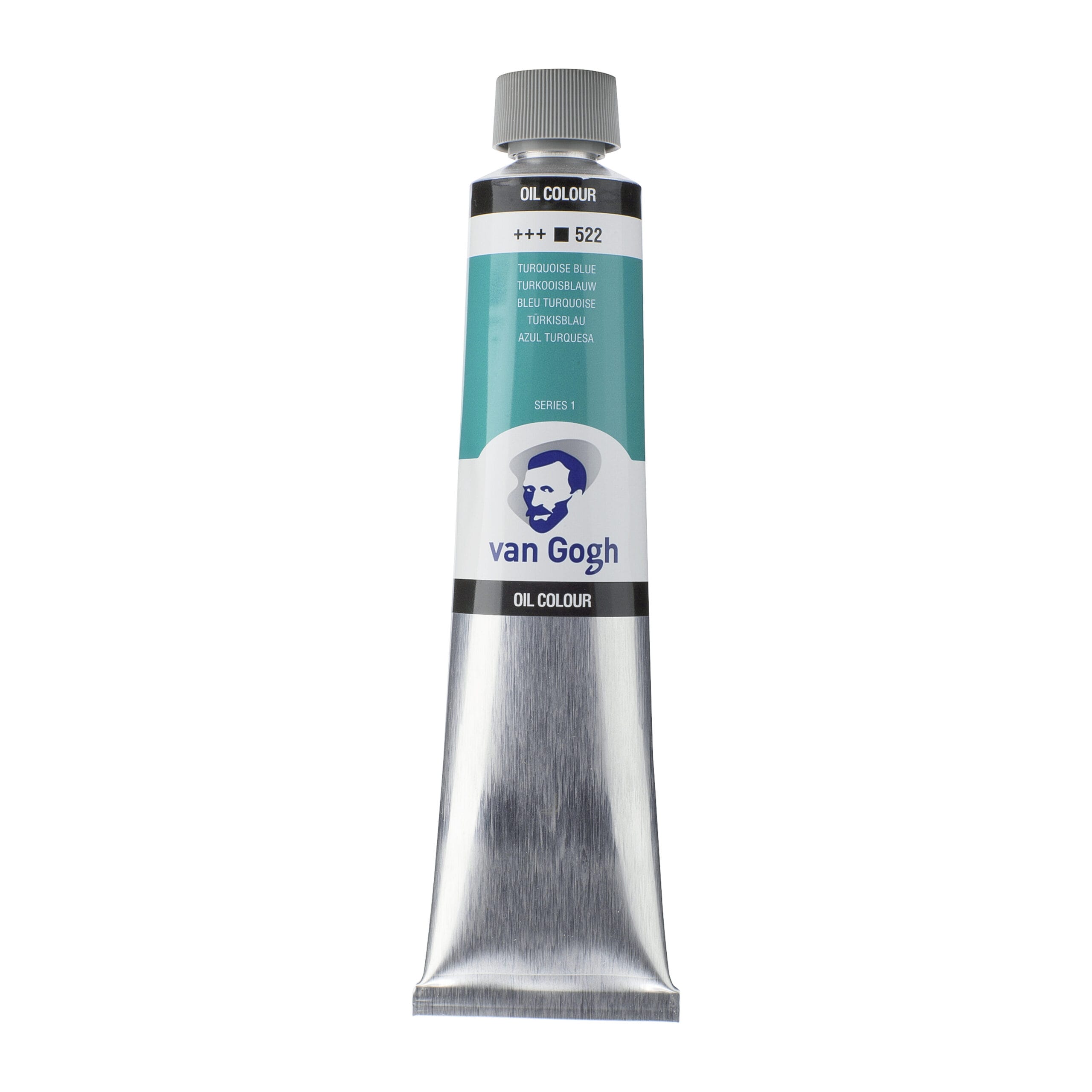 Van Gogh Oil Colour Tube 200 ml Turquoise Blue 522 Van Gogh Oil Colour Tube 200 ml Turquoise Blue 522 - Görsel 1