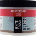 Amsterdam White gesso 1001 jar 500 ml