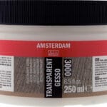 Amsterdam Transparent gesso 3000 jar 250 ml